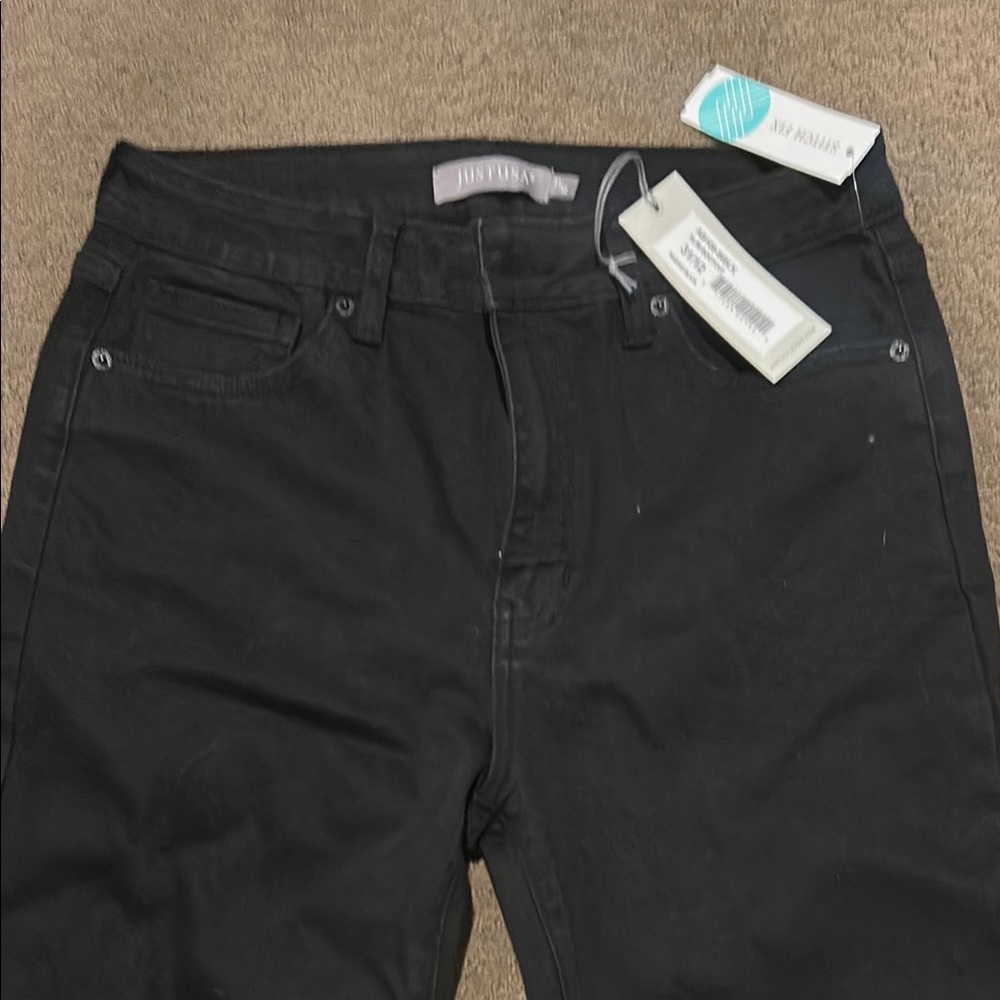 Just USA Black Boot Cut Jeans for Effortless Style